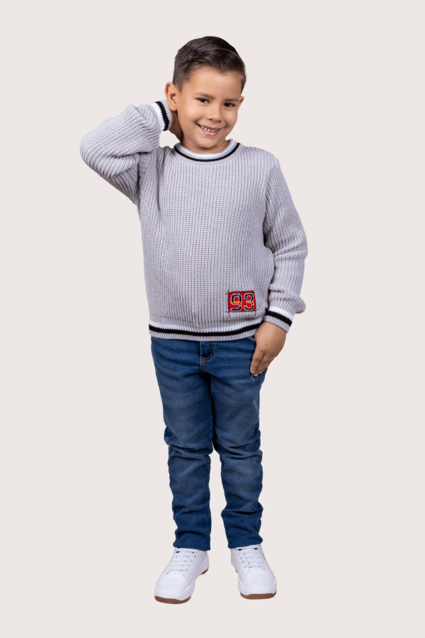 Suéter Kids Três 1384 - Imagem 2