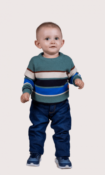 Suéter Baby Listrado 1180