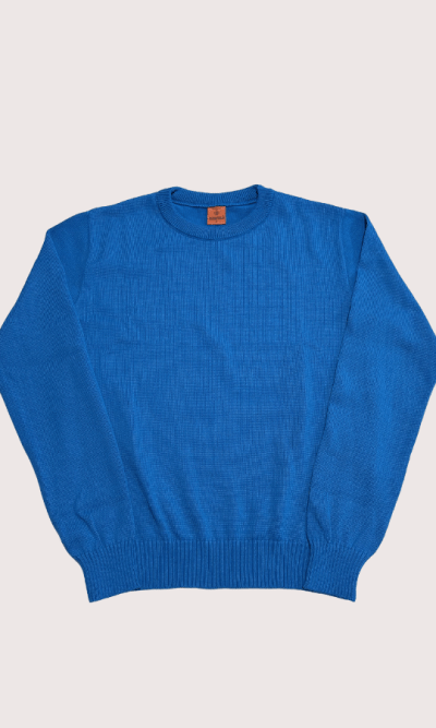 Suéter Feminino Adulto Liso Azul 1842