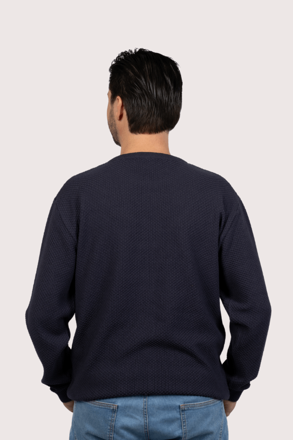Suéter Masculino Gola Redonda Adulto 1840 - Imagem 4